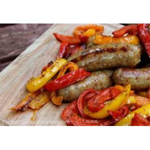 Sausage Peppers & Onions Full Tray